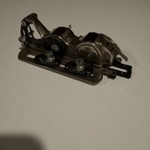 Vintage Sewing Machine Binder Attachment "Famous" Adjustable‎ Hemmer Foot